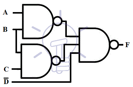 schematic of mixed notation by converting AND gate into AND-INVERT and OR gate